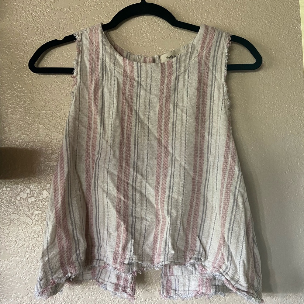 Cloth and Stone cropped top